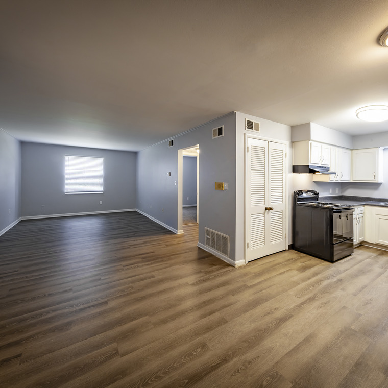 Kitchen and Living Area